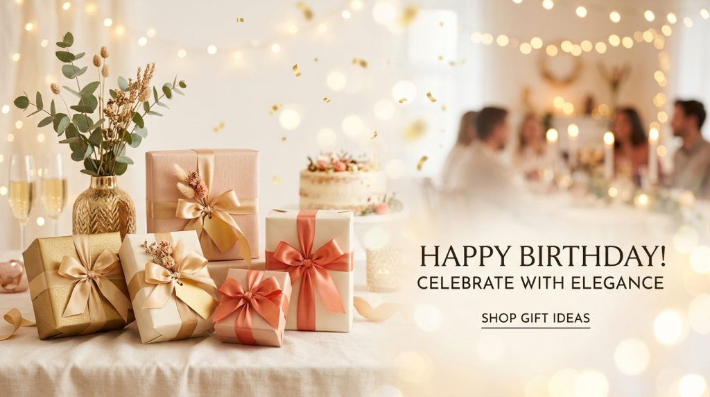 Birthday Celebration Hero Banner