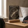 The Night You Were Born Star Map LED Lamp