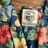 Island Celebration Matching Hawaiian Shirt & Resort Dress Set Close-Up Detail