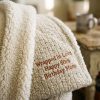 Milestone Celebration Ultra-Plush Sherpa Heirloom Blanket Close-Up Detail
