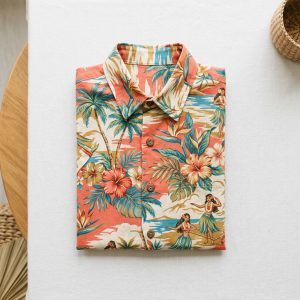 Vintage Aloha Milestone Birthday Silk Shirt